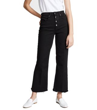 Rag & Bone + The Justine Ankle Button Fly Jeans