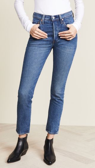 Levi's + 501 Skinny Stretch Jeans