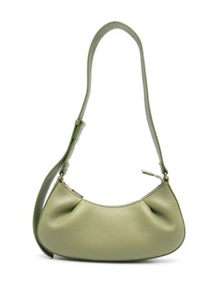 Elleme + Logo-Patch Leather Shoulder Bag