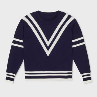 Miss Selfridge + Contrast Chevron Jumper