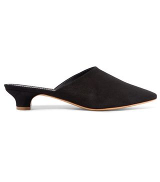 Mansur Gavriel + Elegant Suede Mules