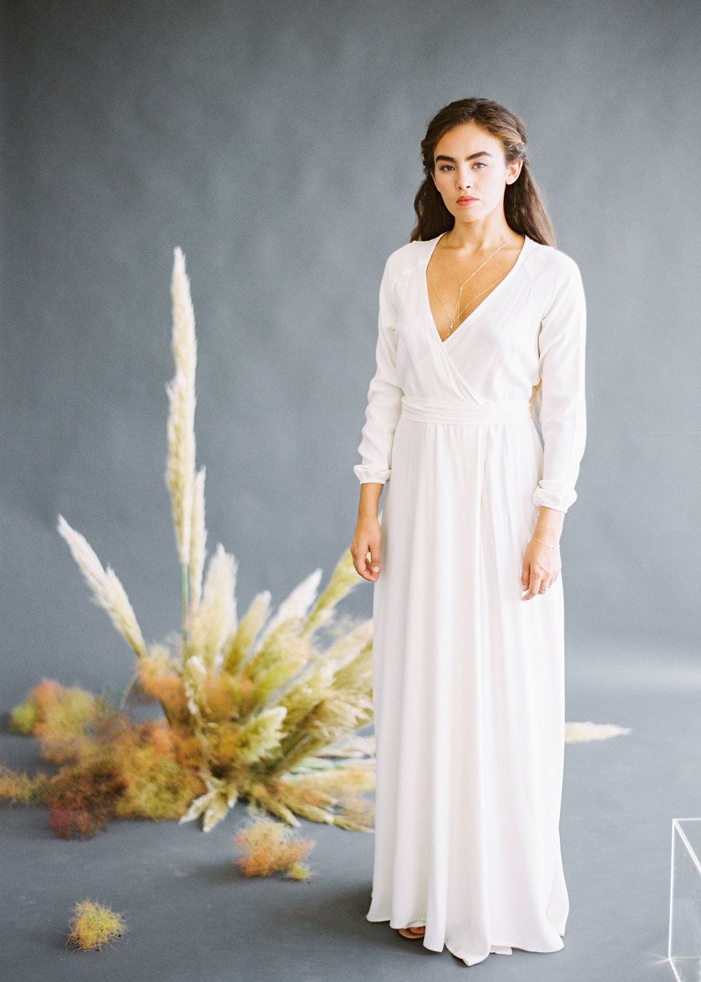 15 Long-Sleeve Winter Wedding Dresses Brides to Wear | Who What Wear