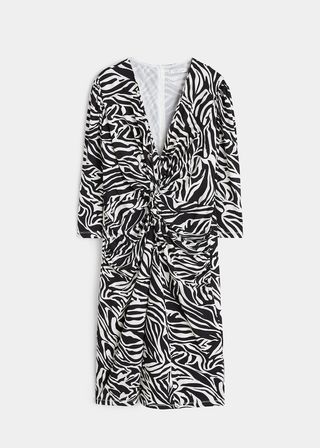 Violeta + Zebra Printed Dress