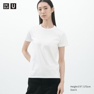 WOMEN'S AIRISM COTTON SHORT SLEEVE T-SHIRT