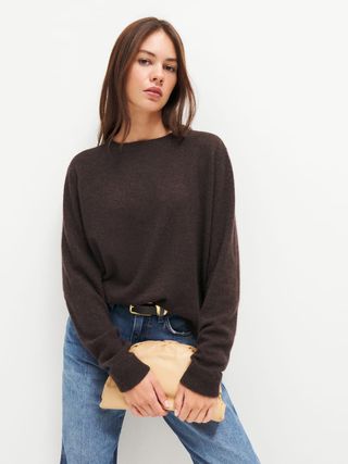 Reformation + Cashmere Boyfriend Sweater