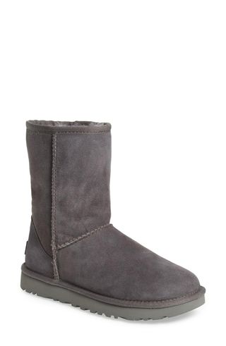Ugg + Classic II Genuine Shearling Lined Short Boots