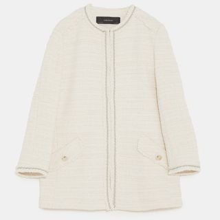 Zara + Tweed Coat