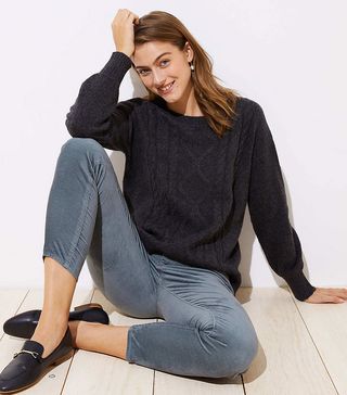 Loft + Cable Tunic Sweater