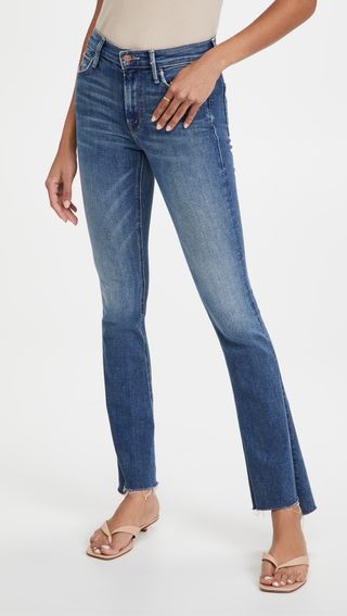 Mother + The Runaway Step Fray Jeans