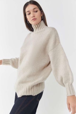 Urban Outfitters + Gemma Cozy Turtleneck Cocoon Sweater