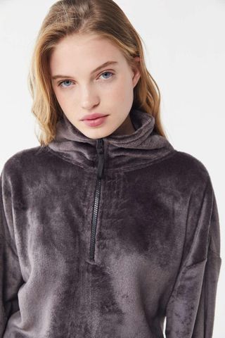 Urban Outfitters + Angela Fleece Pullover Top