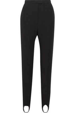 Burberry + Stretch Cotton-Blend Twill Tapered Stirrup Pants