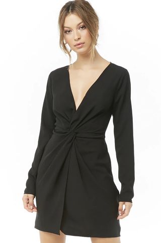 Forever 21 + Twist-Front Mini Dress