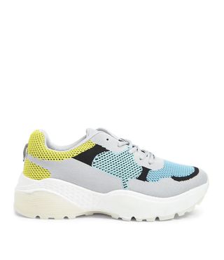 Forever 21 + Qupid Knit Lace-Up Sneakers
