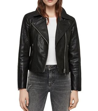 AllSaints + Pataya Leather Biker Jacket