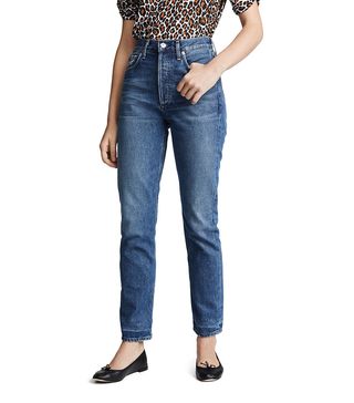 Citizens of Humanity + Charlotte Crop High Rise Straight Jeans