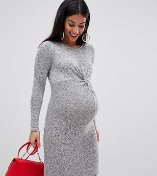 New Look Maternity + Twist Front Dress