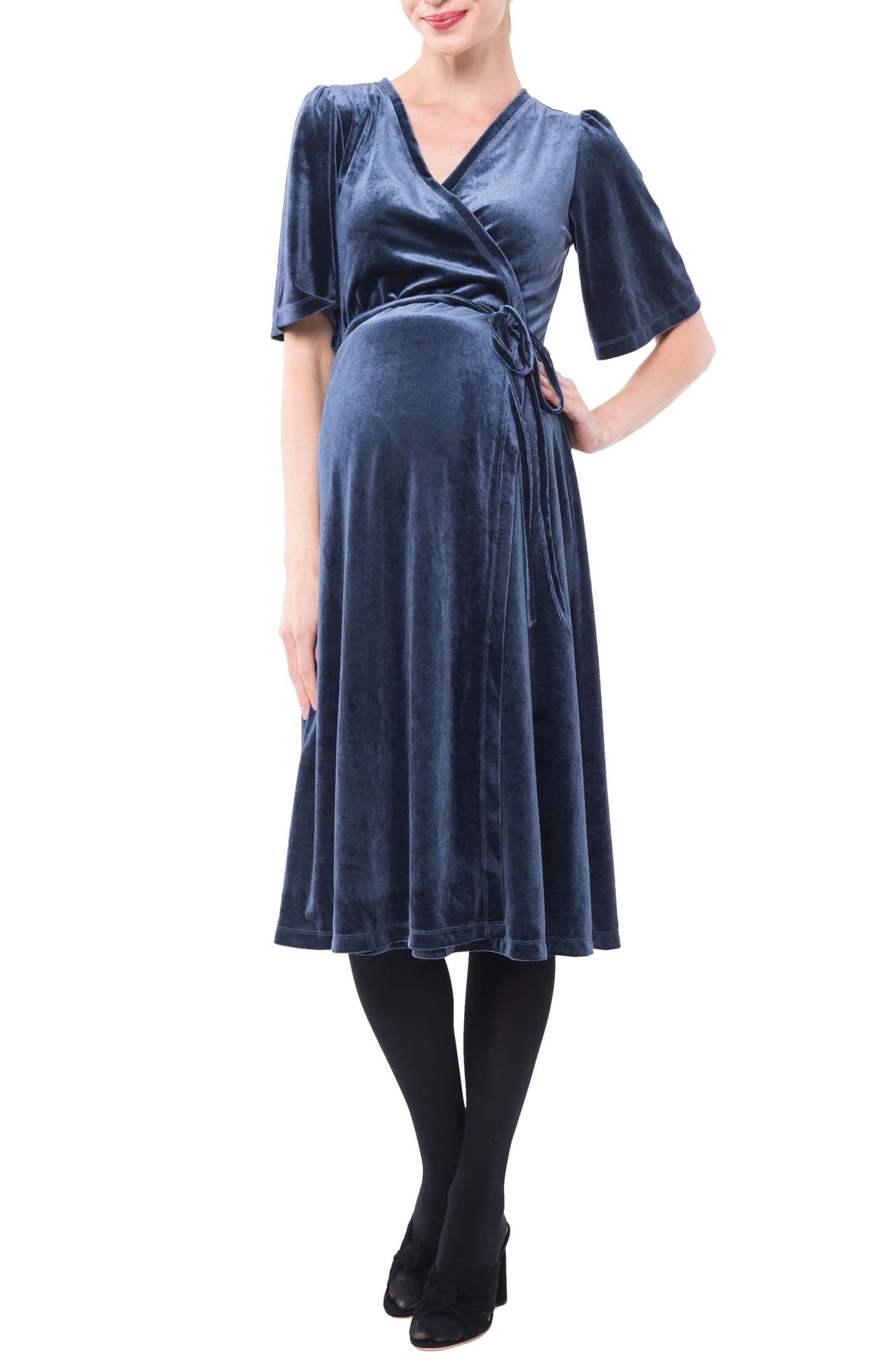 17 Chic Winter Maternity Dresses to Wear All Season | Who What Wear