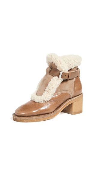 Laurence Dacade + Shearling Boots