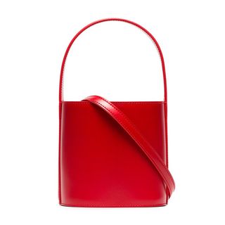 Staud + Bissett Bag in Red