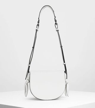 Charles Keith + Knot Details Saddle Bag