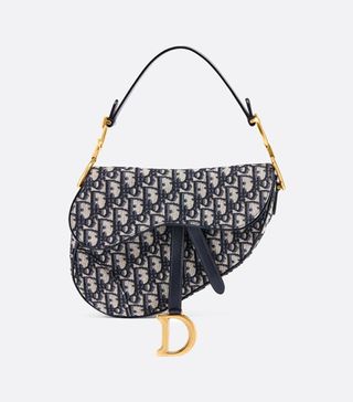 Dior + Oblique Saddle Bag