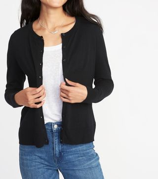 Old Navy + Semi-Fitted Button-Front Cardi