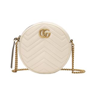 Gucci + GG Marmont Mini Round Shoulder Bag