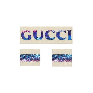 Gucci + Sequin Gucci Headband and Wrist Cuffs