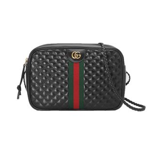 Gucci + Quilted Leather Small Shoulder Bag