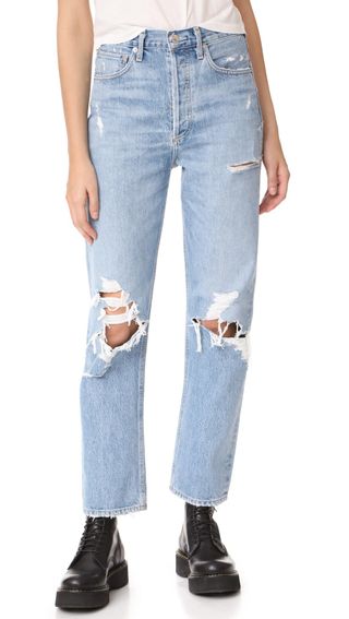 Agolde + '90s Fit Mid Rise Loose Fit Jeans
