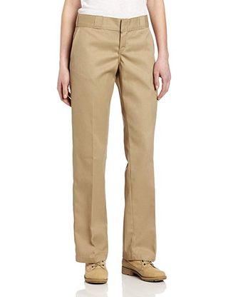 Dickies + Work Pants With Wrinkle and Stain Resistance Straight Leg