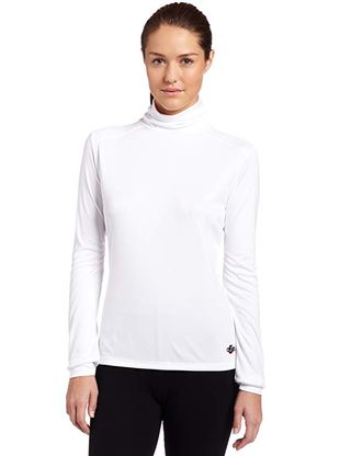 Hot Chillys + Peach Roll T-Neck Base Layer Top