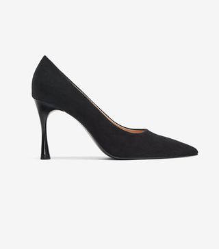 Zara + Black High Heel Shoes
