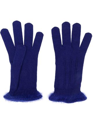Cruciani + Knitted Gloves