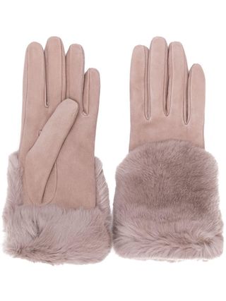 Gala + Fur-Trim Gloves
