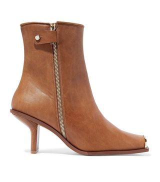 Stella McCartney + Faux Leather Ankle Boots