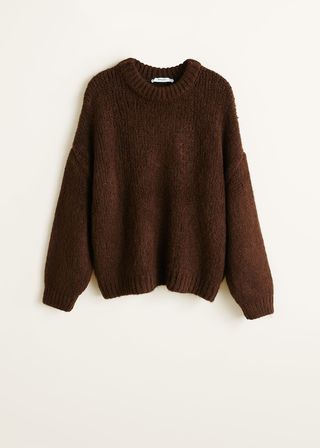 Mango + Chunky-Knit Sweater