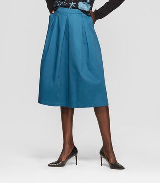 Who What Wear x Target + Birdcage Midi Skirt