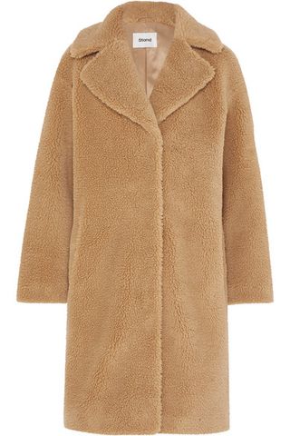 Stand + Camille Faux Shearling Coat