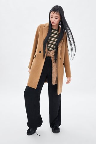Zara + Masculine Coat