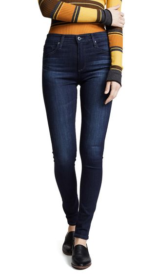 AG + The Farrah High Rise Skinny Jeans