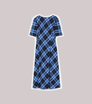 Zara + Plaid Print Dress