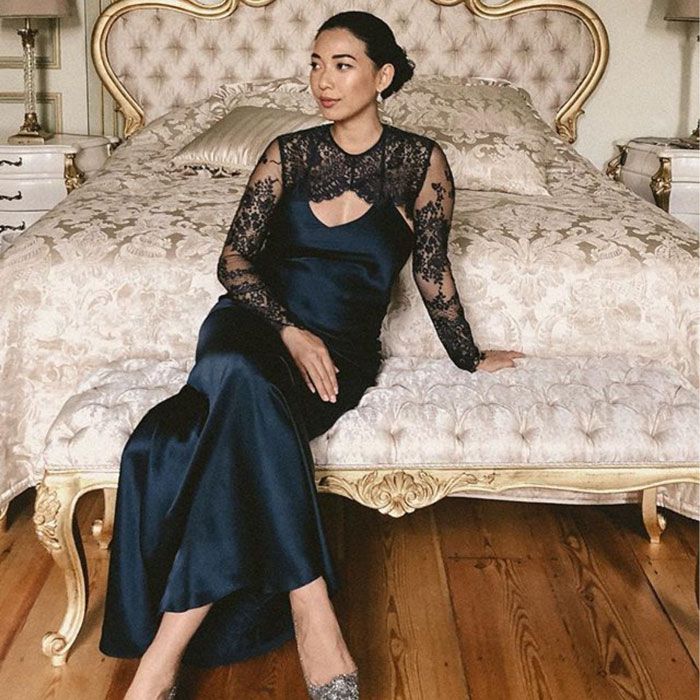 maternity wedding guest dress winter Horton Lane
