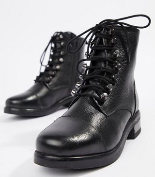 Rule London + Leather Hiker Boot