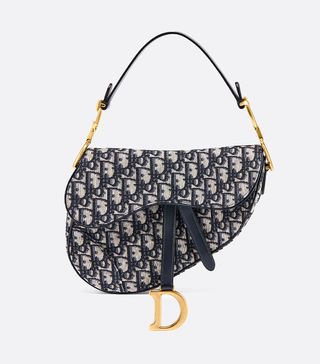 Dior + Oblique Saddle Bag