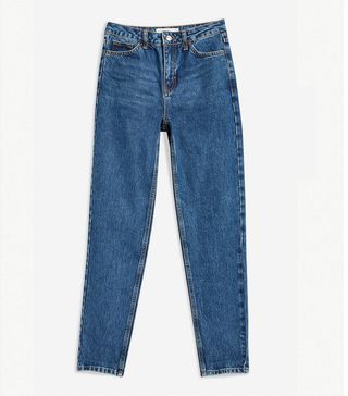 Topshop + Rich Blue Mom Jeans