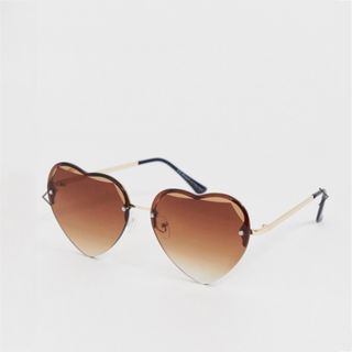 AJ Morgan + Heart Sunglasses