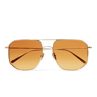 Kaleos + La Motta Aviator-Style Sunglasses