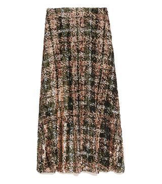 Zara + Limited Edition Sequinned Skirt